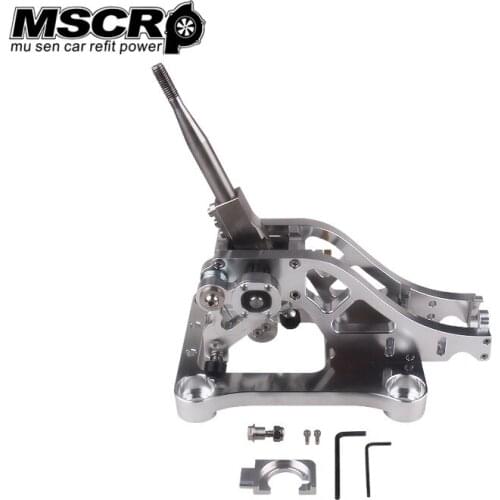 Billet Shifter Box Assembly For 03-07 Accord CL7 CL9 & 04-08 TSX & TL Gear Shift Knob Shifter Replacement MSCRP-YX01335