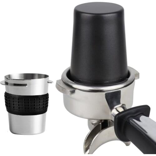 Support Dropshipping Stainless Steel Coffee Dosing Cup Powder Feeder Part for 58mm Espresso Machine Dosing Cup