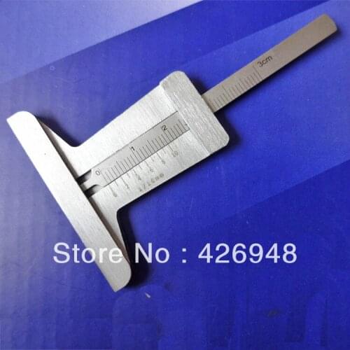 5pcs Tire tread depth gauge ruler 0-30mm tires measuring scale 0.1mm accuracy,High Quality Tire ruler