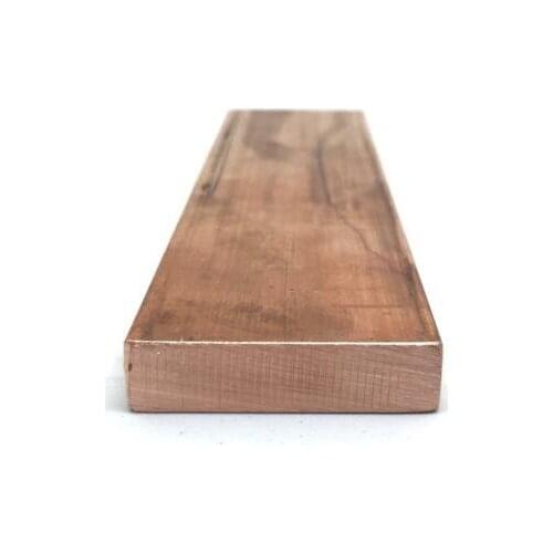 Copper Flat Bar Stock 0.4" x 1.2" x7.8"- Knife making, hobby, craft, C110- 1 Bar