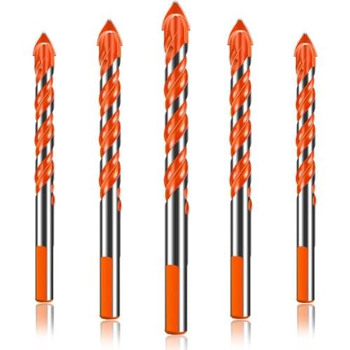 Twist Drill Bits Set Tungsten Carbide Alloy 4mm 5mm 6mm 8mm 10mm 12mm Wall Hole Saw Drilling Carpenter Tools