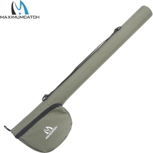 Maximumcatch Fly Fishing Rod Tube Triangle Rod Case Cordura Rod Storage For 7.5ft/9ft 4/7Sec Rod Fishing Bag