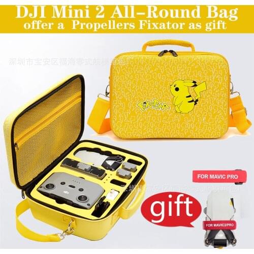 New Product For DJI Mini 2 Storage Bag Cute Cartoon Mavic Mini 2 Protection Bag Dji Storage Box Large Bag Accessories