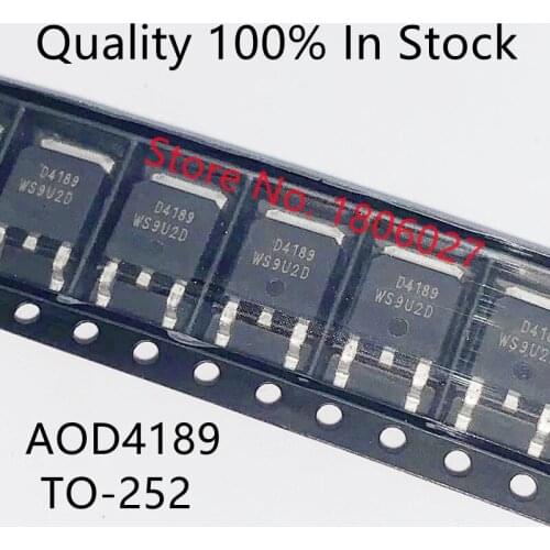 Send free 50pcs AOD3N40 / AOD508 / AOD4120 / AOD4189 / AOD210 TO-252 MOS tube field effect transistor