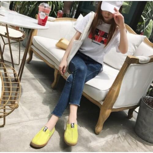 Women Wild Flat Shoes Tendon Soft Bottom Casual Low Help Shoes Thicken Bottom Round Toe Foot Comfortable Single Shoes