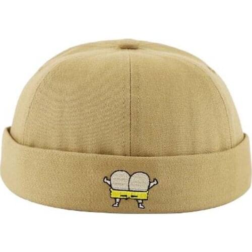 Europe America Retro Parent-child Watermelon Cap Spring Autumn Cartoon Flanging Cotton Hats For Boy Girl Landowner Cap