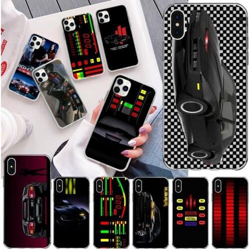 YJZFDYRM Knight Rider KITT Car Luxury Unique Phone Cover for iPhone 11 pro XS MAX 8 7 6 6S Plus X 5S SE 2020 XR cover