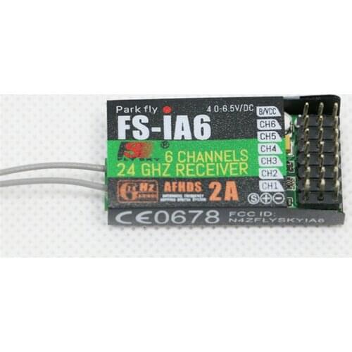 2.4GHz 6CH iBus PPM Output Receiver for Flysky T6 I6 I6X FS-iA6B Remote Control Transmitter Receiver