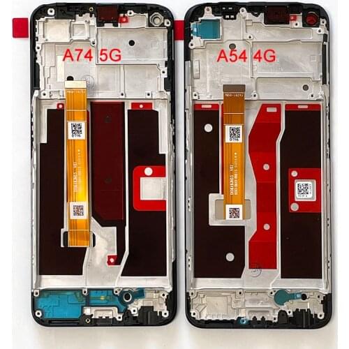 6.5" Original New For Oppo A54 5G CPH2195 LCD Display Screen M&Sen+Touch Panel Digitizer For Oppo A 54 5G Display Frame