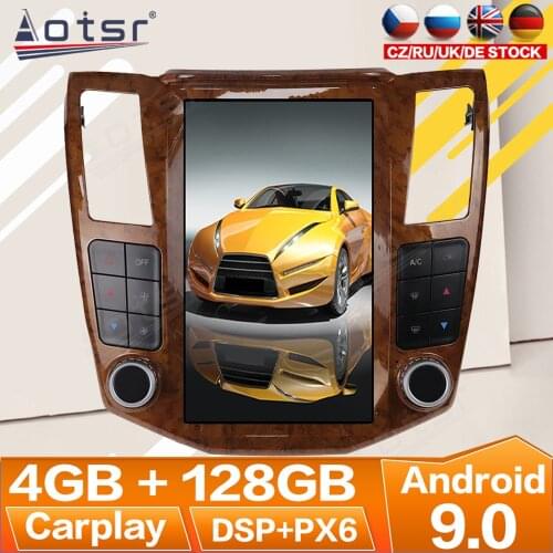 For Lexus RX300 RX330 RX350 RX400H RX450 2004-2007 Android Radio Multimedia Car Recorder Stereo Player Tesla GPS Navi Head Unit