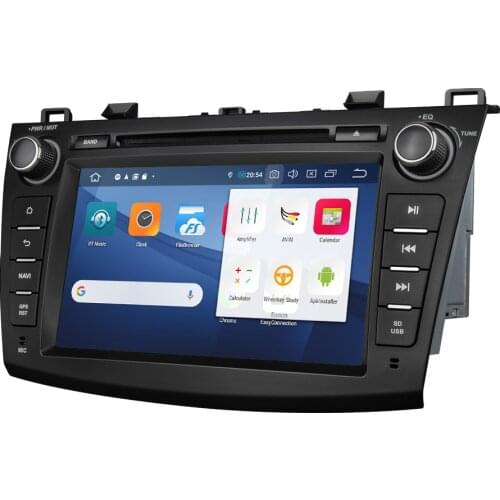 8" Android 9.0 Pie OS Car DVD Multimedia Navigation GPS Radio for Mazda 3 2010 2011 2012 2013 with Full Video Output Support