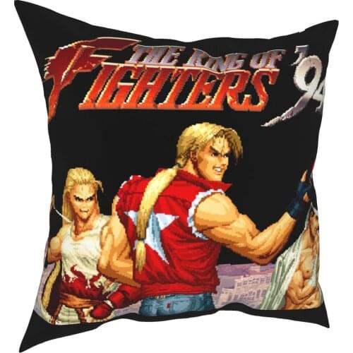 The King Of Fighters '94 Neo Geo Pillowcase Soft Fabric Cushion Cover Decoration Throw Pillow Case Cover Home 40X40cm