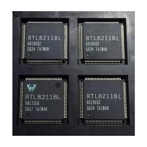 5-10PCS RTL8211BL QFP-100 Gigabit Network Card Ethernet Control Chip