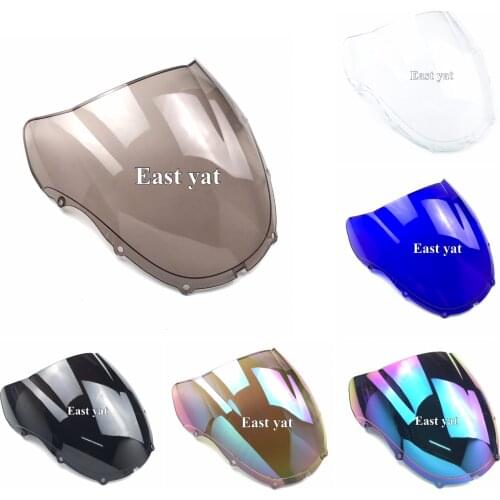 For 1999 2000 Honda CBR600F4 CBR600F CBR 600 F4 Motorcycle Double Bubble Windshield WindScreen Screen Black