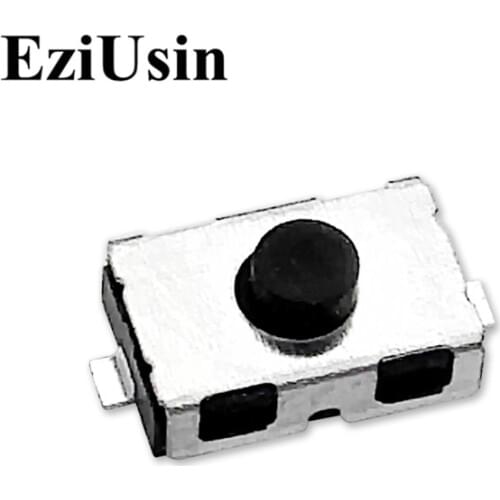 EziUsin 3*6*2.5 NO Tact Micro Switch Normally Open SMD Touch Silica Gel Button Keys Interrupteur 4*6*2.5