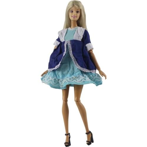 30cm for barbie Doll clothes Dress Fashion Casual doll suit for licca For Barbie Doll Accessories Baby Toys Best Girl' Gift