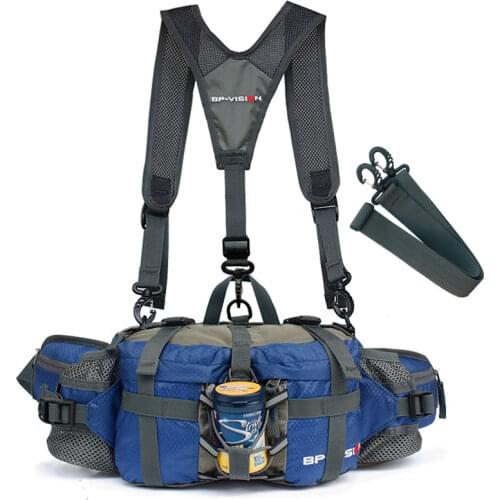 5L Outdoor Sports Waist Bag Camping Hiking Travel Shoulder Bags Fishing Riding Kettle Backpack Waterproof Rucksack X366D