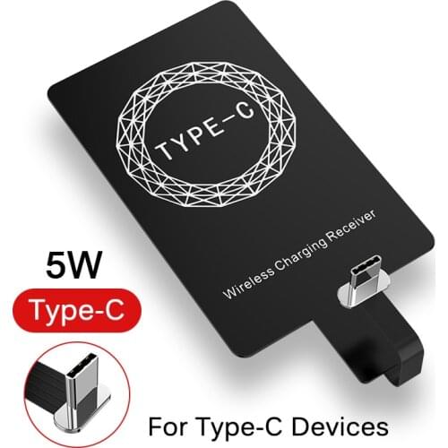 Wireless Charger Ultra Thin Universal Qi Wireless Charger Receiver For Samsung iPhone 7 6 6s 5 5s Xiaomi Huawei meizu