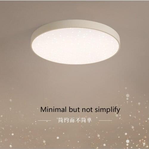 Nordic LED Ceiling Lamp Romantic Round Starry Sky Bedroom Lamp Simple Study Lamp Porch Balcony Corridor Lamp