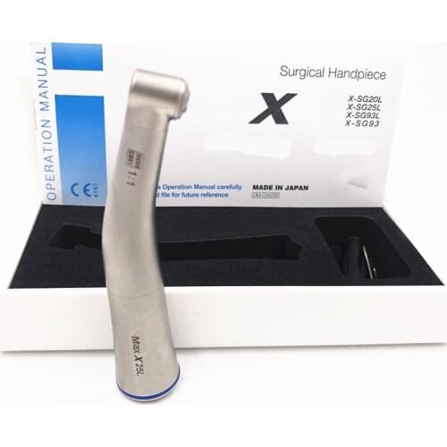 NSK Ti-Max Dental Optical Led Counter Angel Handpiece X25L Type 1: 1 Increasing