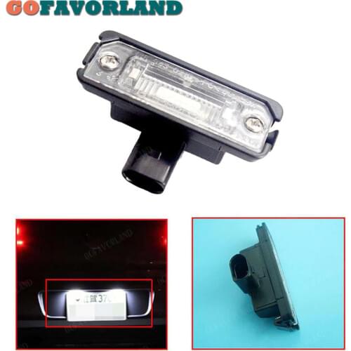 1Pcs 2Pcs License Plate Light Lamp 1J6943021B For Volkswagen VW Beetle 2006 2010 GOLF MK4 1998 2000 2004 Lupo Phaeton Polo