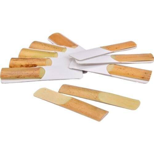 10 Pcs Alto Saxophone Leaves Wooden Alto Saxophone Accessories For Woodwind Parts