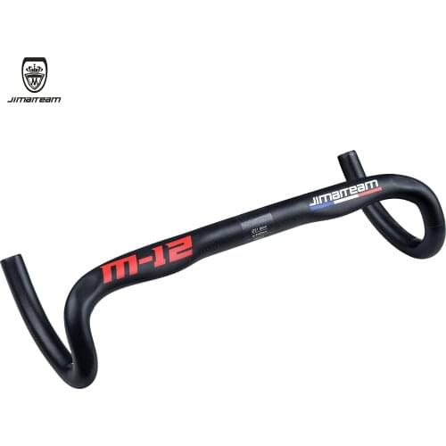 2020 JIMAITEAM Road bicycle handlebar eda 3K carbon fiber cycling bike parts handlebars bend bars 31.8mm