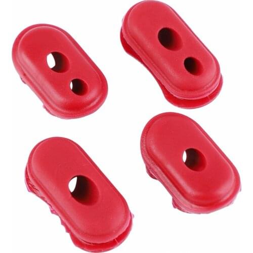 4 pcs/set Charging Port Dust-proof Cover Plug Rubber Case Line Hole Cover For Xiaomi Mijia M365 Electric Scooter Accessories