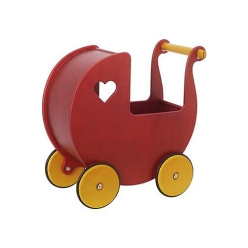 Baby Walker Multifunctional Trolley Toy Walker Anti-O-leg Anti-rollover Walker Childrens Wooden Toys