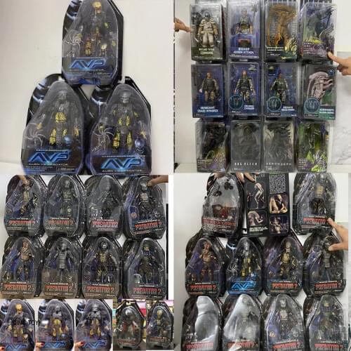 Alien Figure Predator Figure Celtic Masked Scar Predator Shaman Snake Guardian City Hunter Snake Mantis Xenomorph Neca Aliens