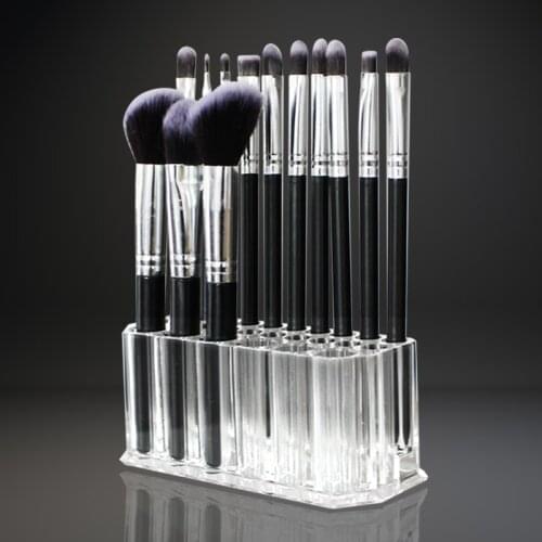 Brush Liner Makeup Organizer Acrylic Makeup Tools Storage Box Eyebrow Pencil Holder Lipstick Stand Cosmetic Holder Storage Box