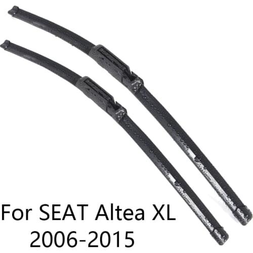 Car Windshield Wiper Blades for SEAT Altea XL form 2006 2007 2008 2009 2010 2011 2012 2013 2014 2015 Car Windscreen wiper Rubber