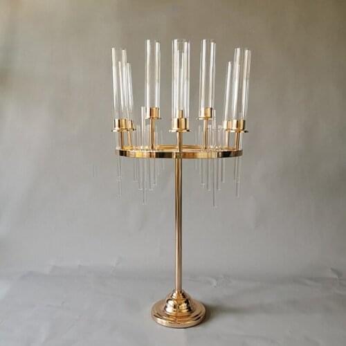 MS Made Decorative Metal Candlesticks