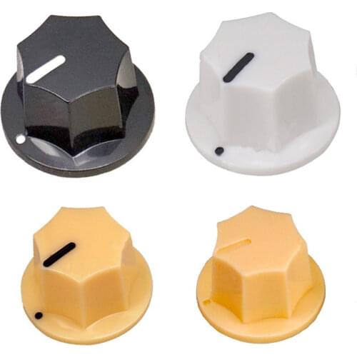 A set of 3 pcs Control Knobs for Electric Guitar Control bottons Cream guitar accessories parts guitar