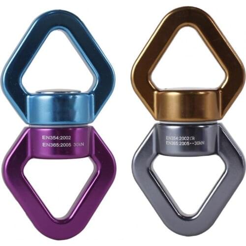 Outdoor Safety Rock Climbing Aerial Yoga Rotational Device Rope Swivel Connector Safety Rock