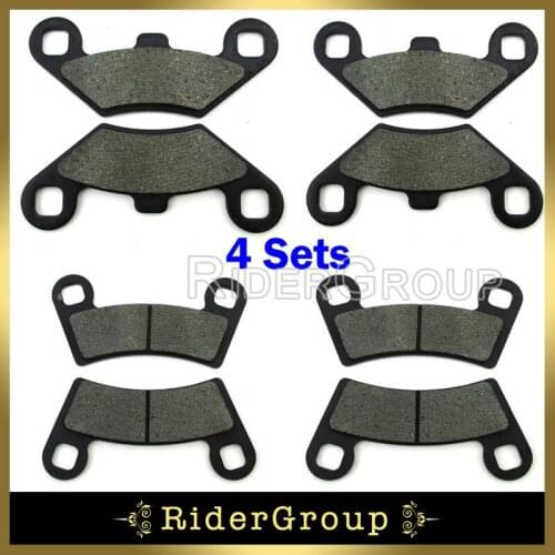 Front Rear Brake Pads For Polaris RZR 800 S EPS 570 ATV Quad