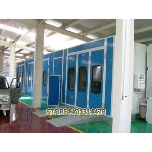 Spray booth with Electric heating High quality for Sale