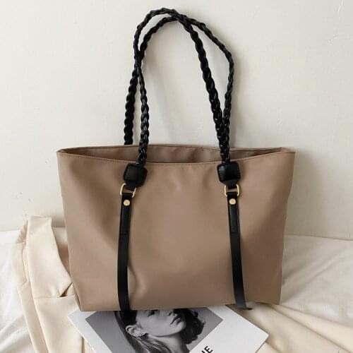 Luxury Designer plaid Women Big Tote 2021 Trends Brand Designer weave Shoulder bags large Capacity Casual female Shopping Bag