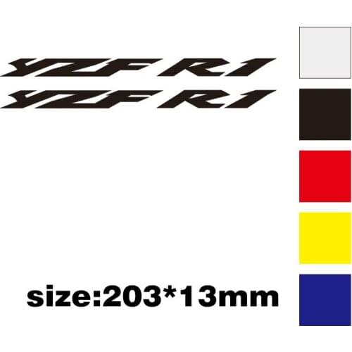 Reflective sticker helmet decorative motorcycle fit for yzfr1 yamaha