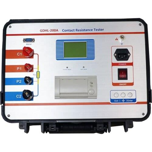 GDHL-100A Circuit Breaker Contact Resistance Tester 100A