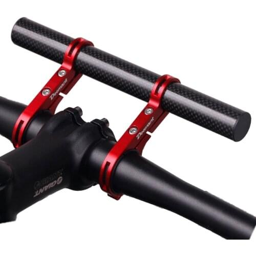 Bicycle Handlebar Extended Bracket Bike Headlight Mount Bar Computer Holder Lantern Lamp Support Rack Alloy Fiber Stand