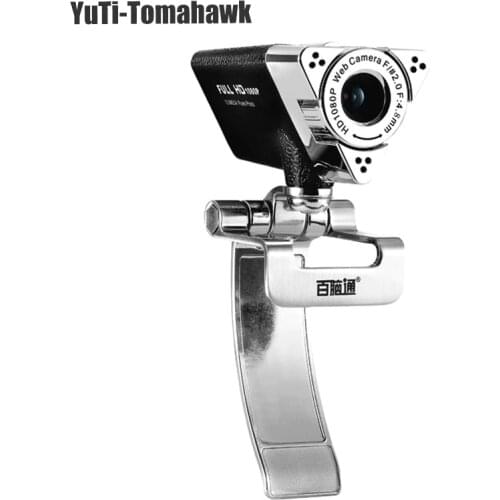 Aoni 100% Brand 1080P HD Video Webcam Built-in Mic FOR PC,LAPTOP,MAC Computer Smart TV USB Plug high-definition camera