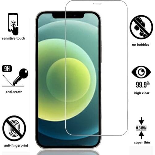 Tempered Glass for iphone 7 8 6 6s Plus X XR XS Max iphone 11 12 Pro Max Screen Protector On iphone 8 SE 2020 Protective Glass