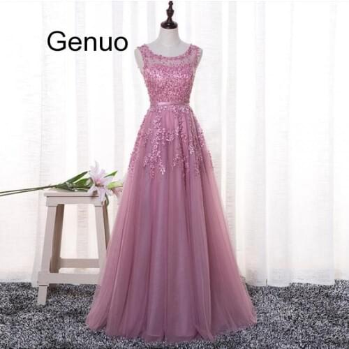 Robe De Soiree Fashion Banquet Elegant Evening Party Dress The Bride Wine Red Lace Flower Beading Long Party Women Dresses 2020