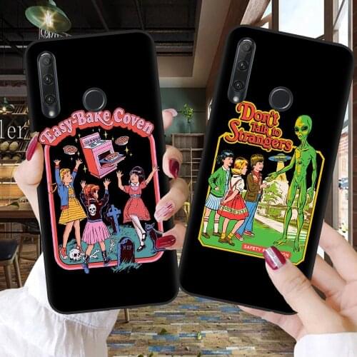 Phone Cases For Huawei Honor 10 20 30 Lite 10i 30i 8X 9X Pro 10X Lite Shell Funny Halloween Lets Summon Demons Graphic Cover