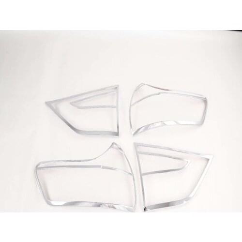 For Toyota Sienna 2019 2020 Carbon Fiber Rear Light Cover Trim Taillight Lamp Frame Strip Sticker Car Styling Accessories