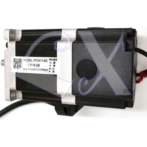Leadshine 2-phase hybrid stepper motor with brake 57CM13-BZ 1.3NM 4.0A Suitable for DM556S