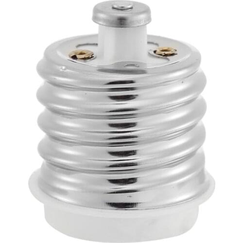 E40 to E27 Alloy / Plastic Base LED Halogen Light Base Lamp Bulbs Socket Adapter Converter