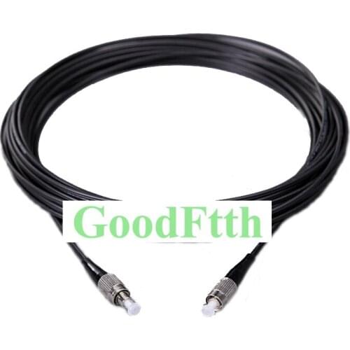 Drop Cable Patch Cord FC-FC UPC SM G657A Black 3.0X2.0mm 1 core GoodFtth 1-15m
