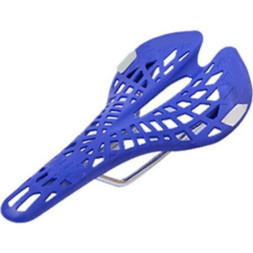 80%HOT Bicycle Front Seat Spider Web Mat Bike Saddle Breathable Cycling Cushion Pad